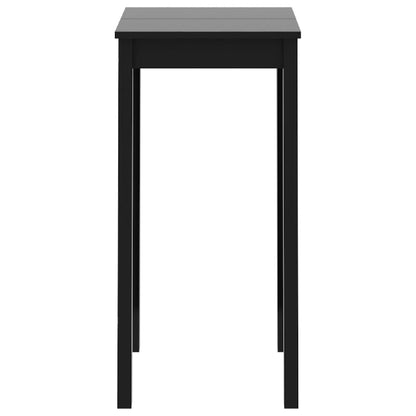 Tavolo da Bar in MDF Nero 55x55x107 cm