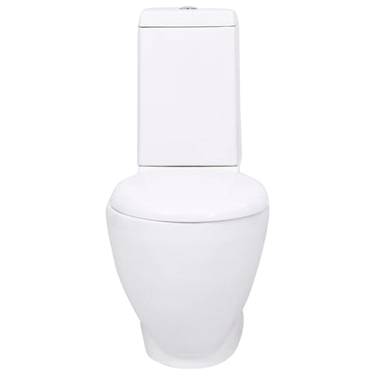 Vaso WC in Ceramica con Scarico Dietro Bianco