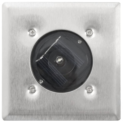 Faretto solare ad incasso carrabile quadrato 6 x