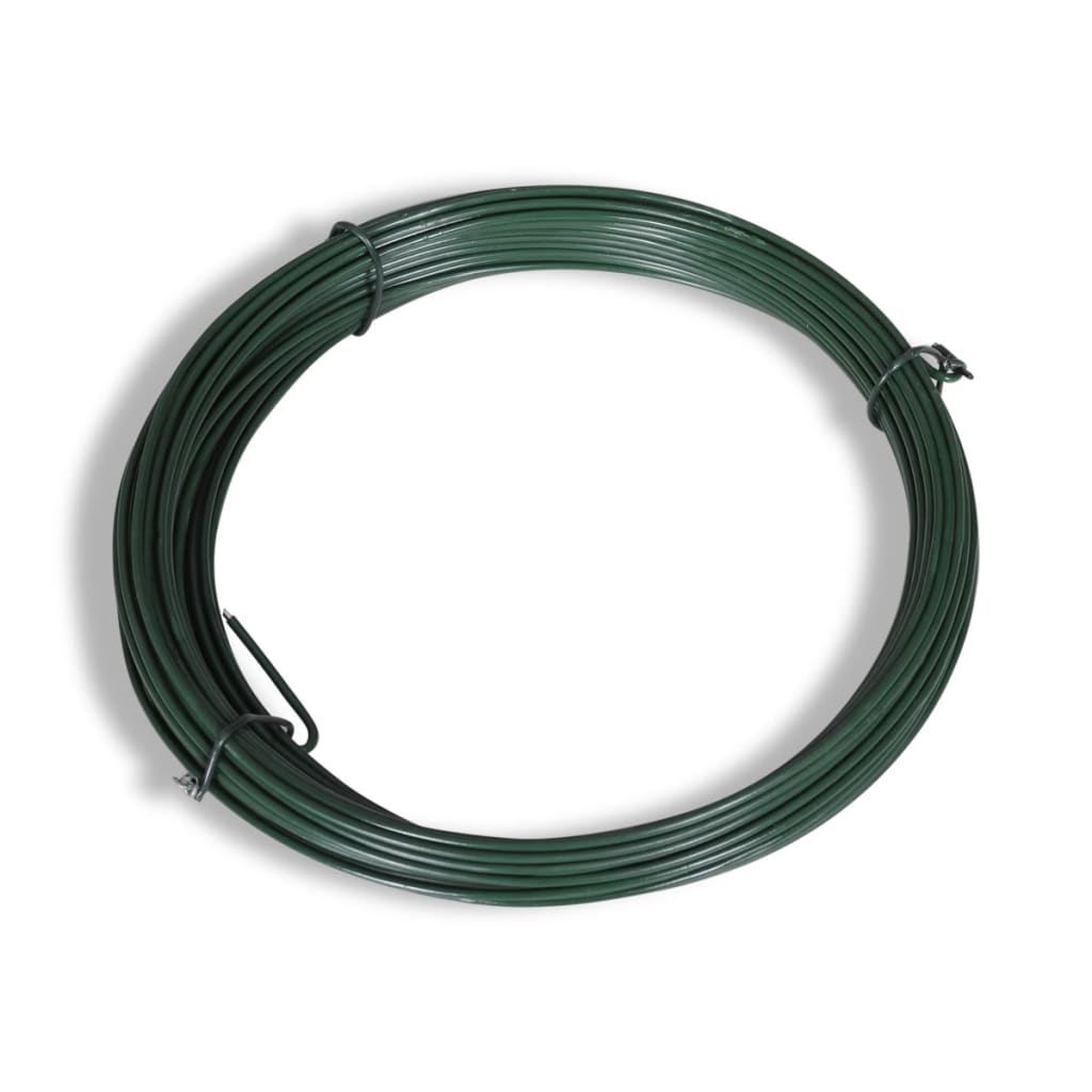 Recinzione a Rete in Acciaio 1,25x15 m Verde