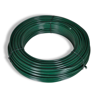 Recinzione a Rete in Acciaio 1,5x25 m Verde