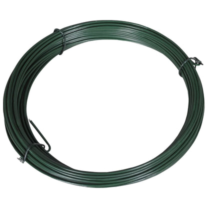Filo di Legatura per Recinzione 25 m 1,4/2 mm Acciaio Verde