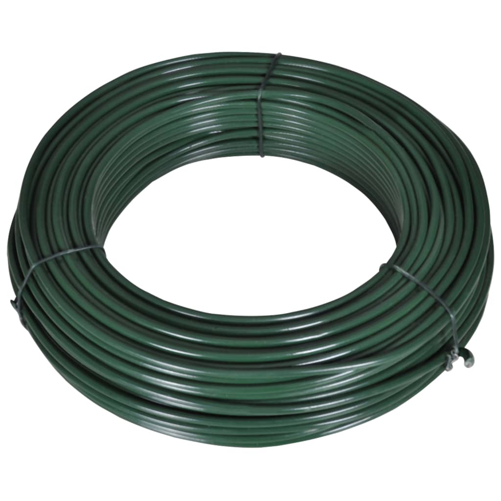 Filo per Recinzione 55 m 2,1/3,1 mm in Acciaio Verde