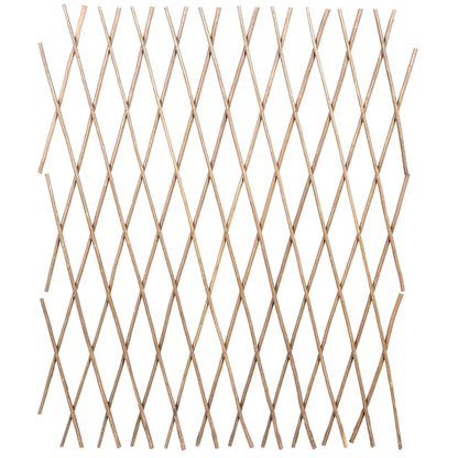 Recinzione a Traliccio in Salice 5 pz 180x90 cm