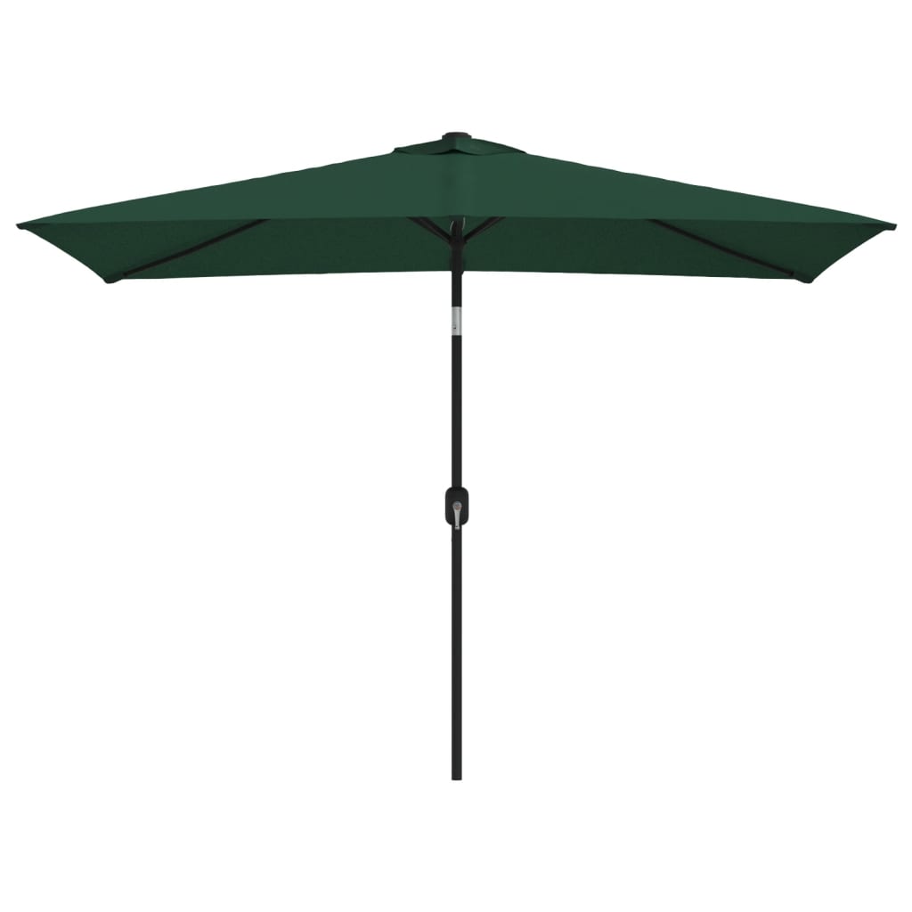 Parasole 200 x 300 cm Verde Rettangolare