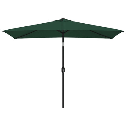 Parasole 200 x 300 cm Verde Rettangolare