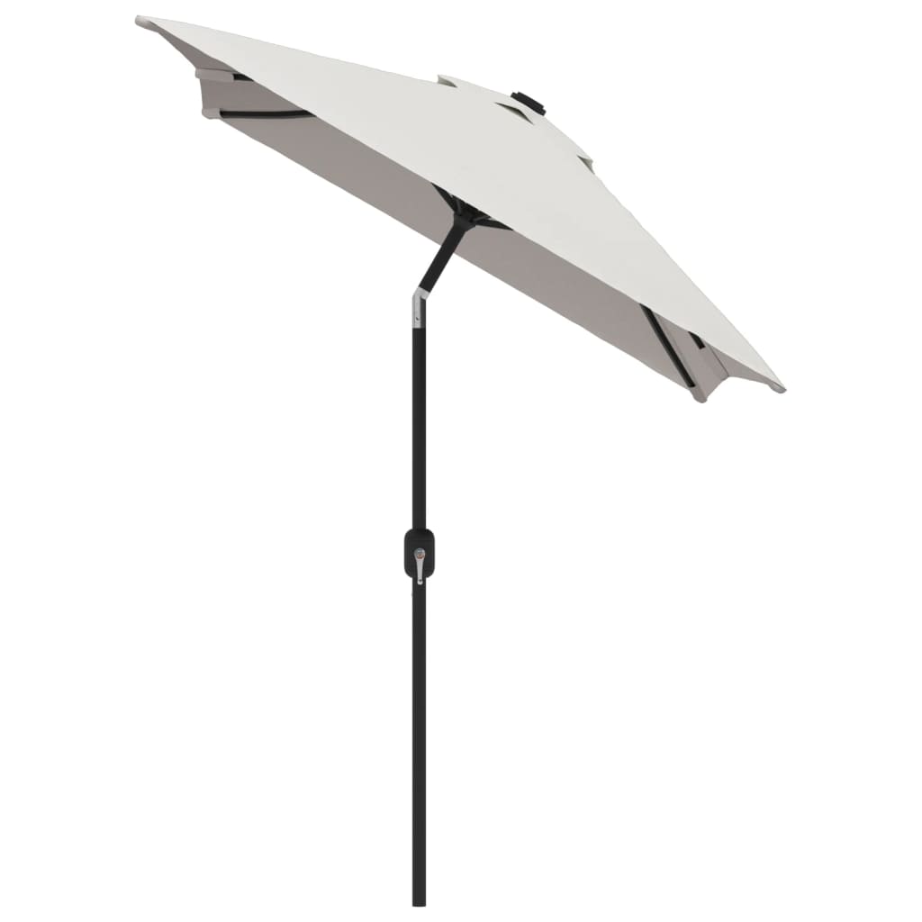 Parasole 200 x 300 cm Bianco Sabbia Rettangolare