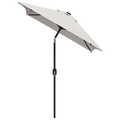 Parasole 200 x 300 cm Bianco Sabbia Rettangolare