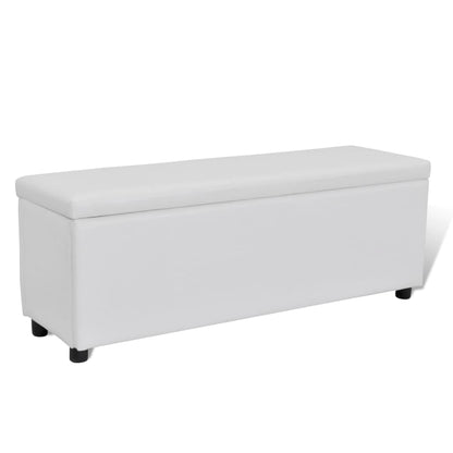 Cassapanca Bianca 118 x 44 x 44 cm