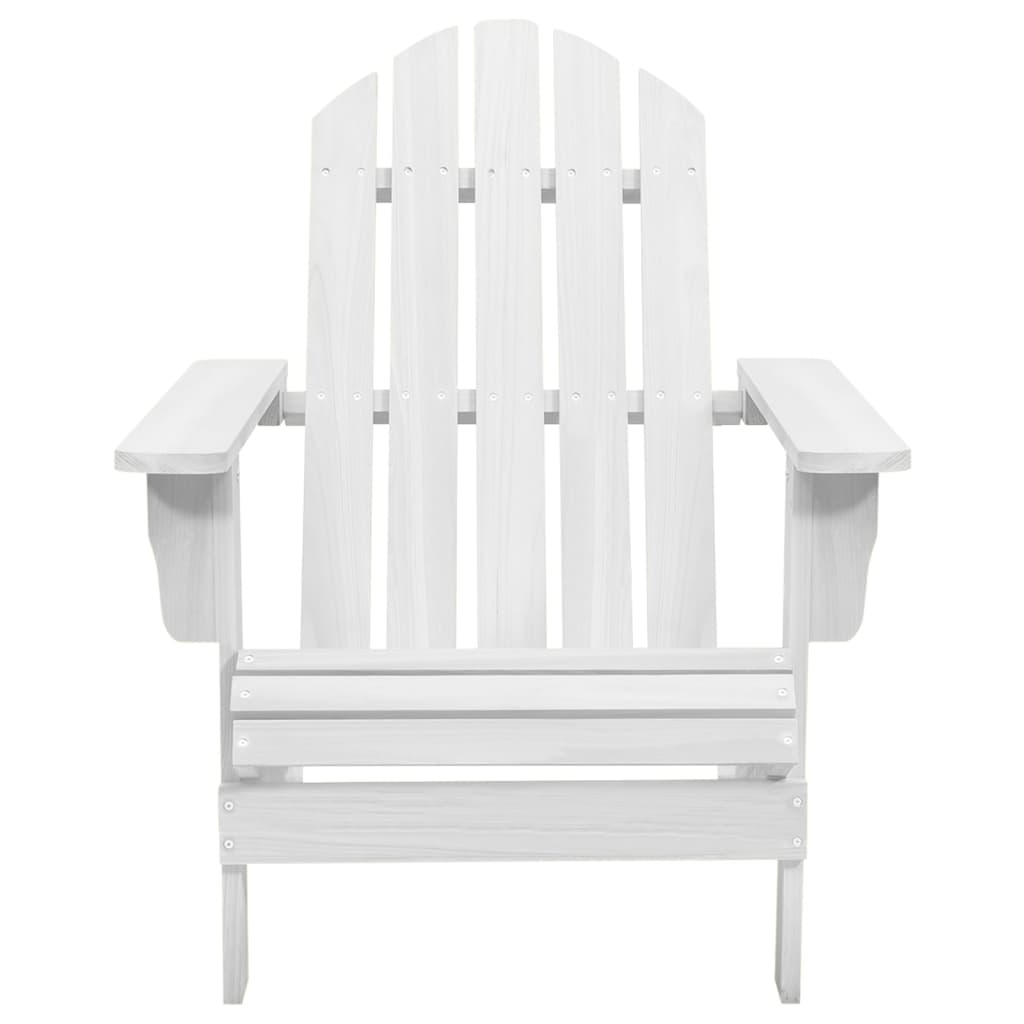 Sedia da Giardino in Legno Bianca