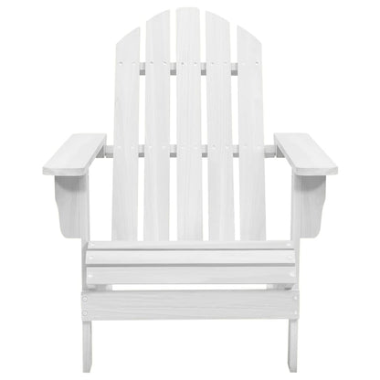 Sedia da Giardino in Legno Bianca