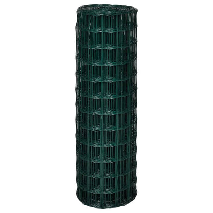 Recinzione Europea in Acciaio 10 x 1,2 m Verde