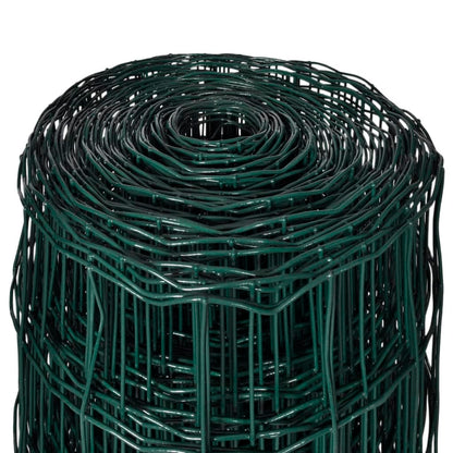 Recinzione Europea in Acciaio 10 x 1,5 m Verde