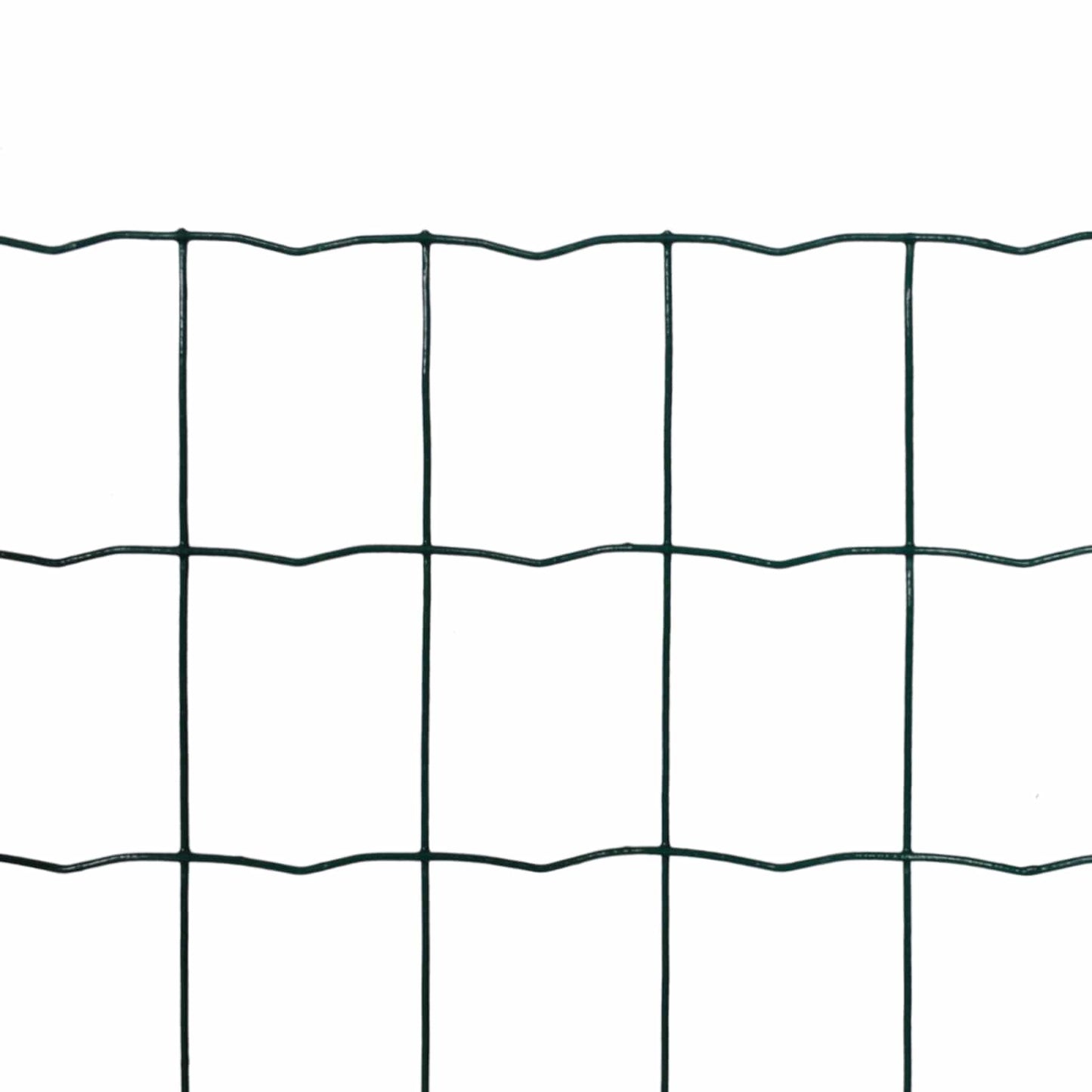 Recinzione Euro Verde 1000 x 180 cm Ferro rivestito in PVC