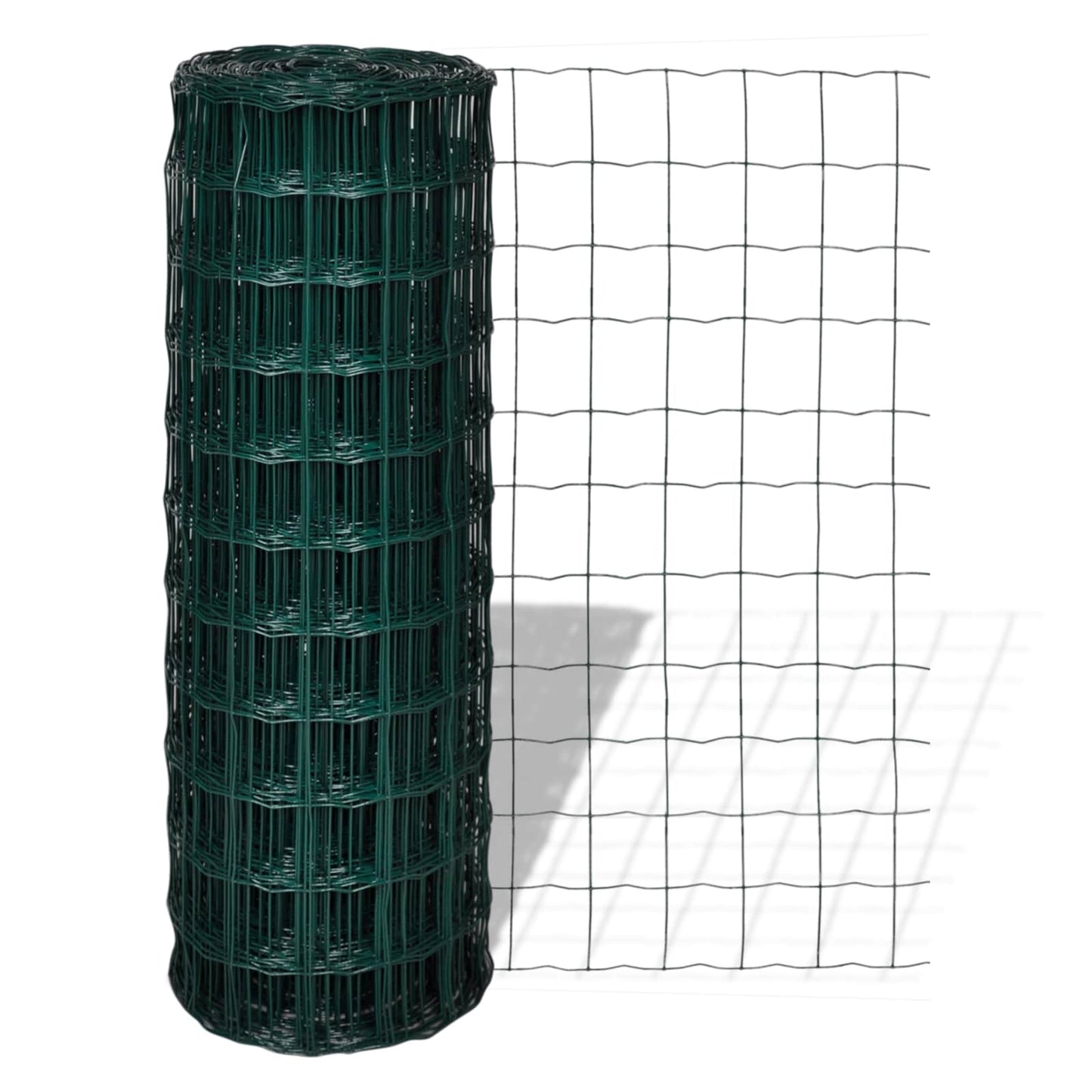 Recinzione Euro Verde 1000 x 180 cm Ferro rivestito in PVC