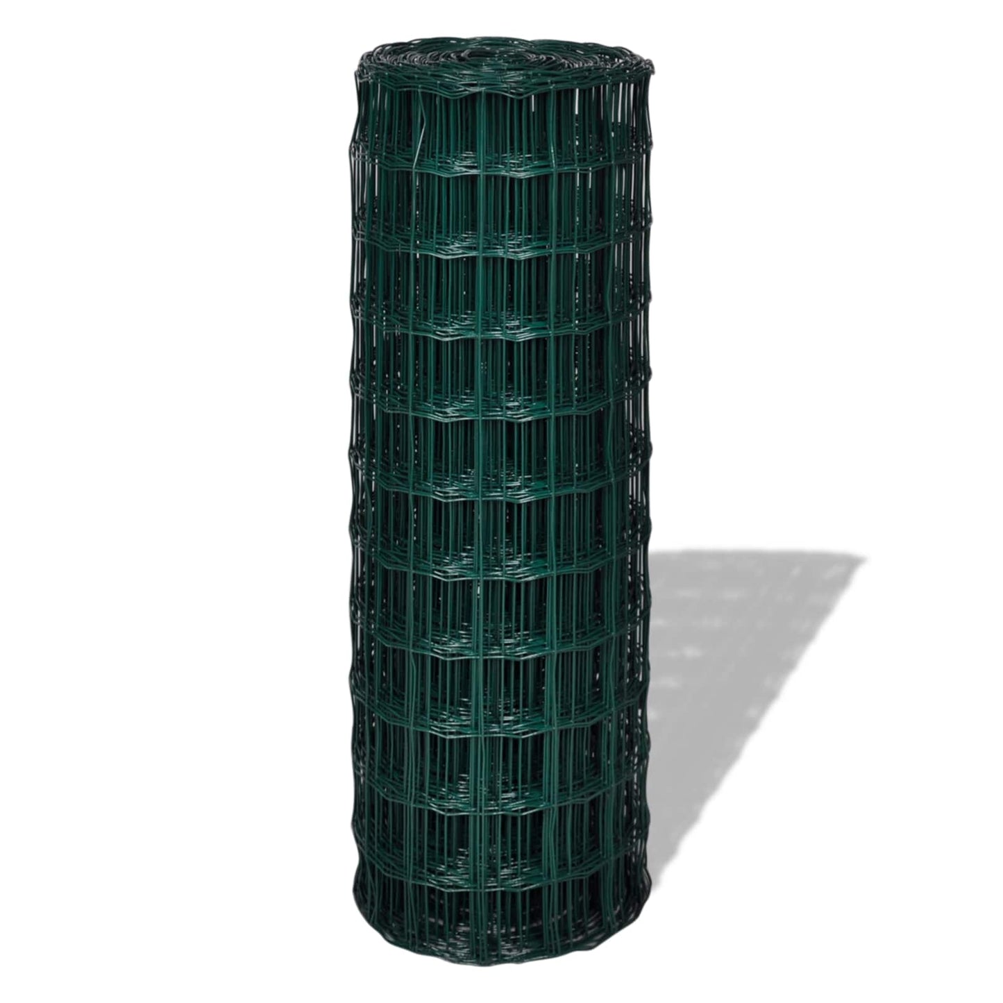 Recinzione Euro Verde 1000 x 180 cm Ferro rivestito in PVC