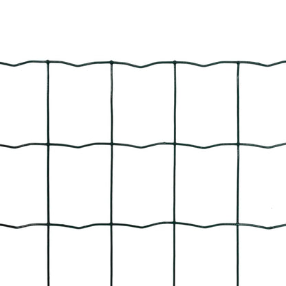 Recinzione Europea in Acciaio 25 x 1,0 m Verde