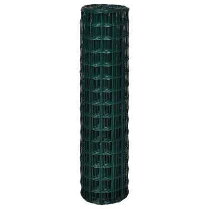 Recinzione Europea in Acciaio 25 x 1,5 m Verde