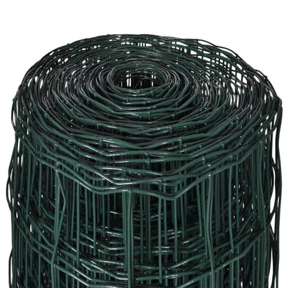 Recinzione Europea in Acciaio 10 x 1,0 m Verde