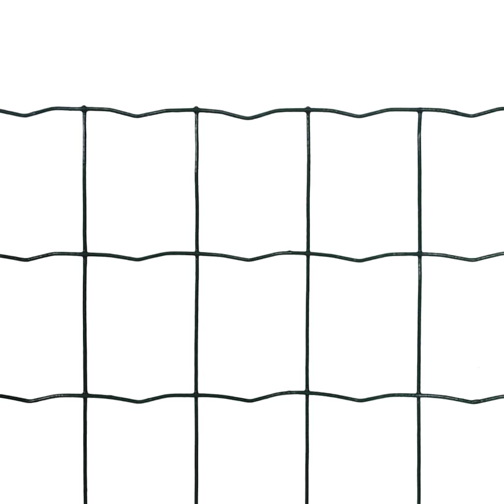 Recinzione Europea in Acciaio 25 x 1,0 m Verde