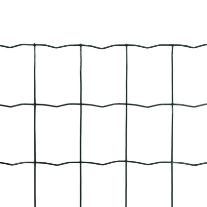 Recinzione Europea in Acciaio 25 x 1,0 m Verde