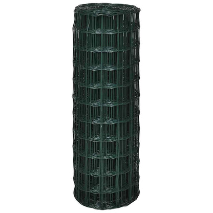 Recinzione Europea in Acciaio 25 x 1,0 m Verde