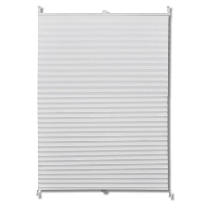 Tenda plissè 80x200cm bianca