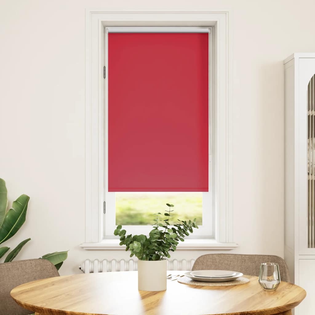 Tenda a Rullo Oscurante 60 x 120 cm Rosso