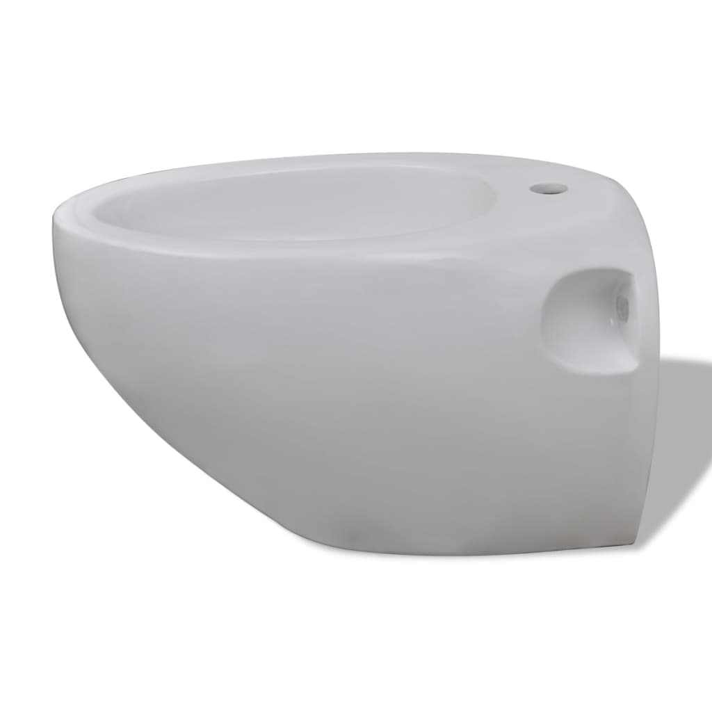 Bidet sospeso ceramica bianca