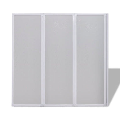 Doccia da bagno a parete 141 x 132 cm 3 Pannelli pieghevoli