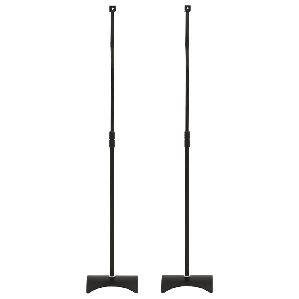 Supporto Universale per Diffusori Nero 2 pz
