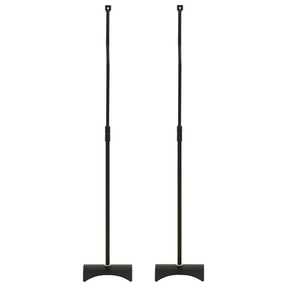 Supporto Universale per Diffusori Nero 2 pz