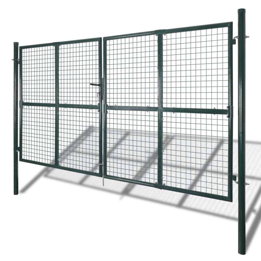 Cancello per Giardino in Rete Metallica 289x200 cm/306x250 cm