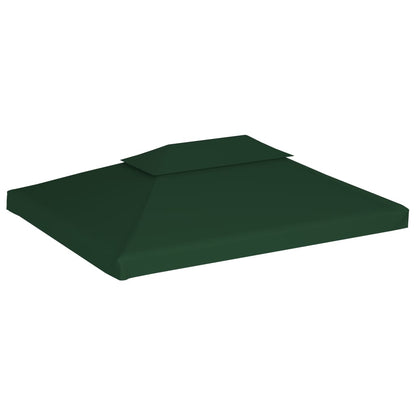 Telo di Ricambio per Gazebo 310g/mÂ² Verde 3x4m