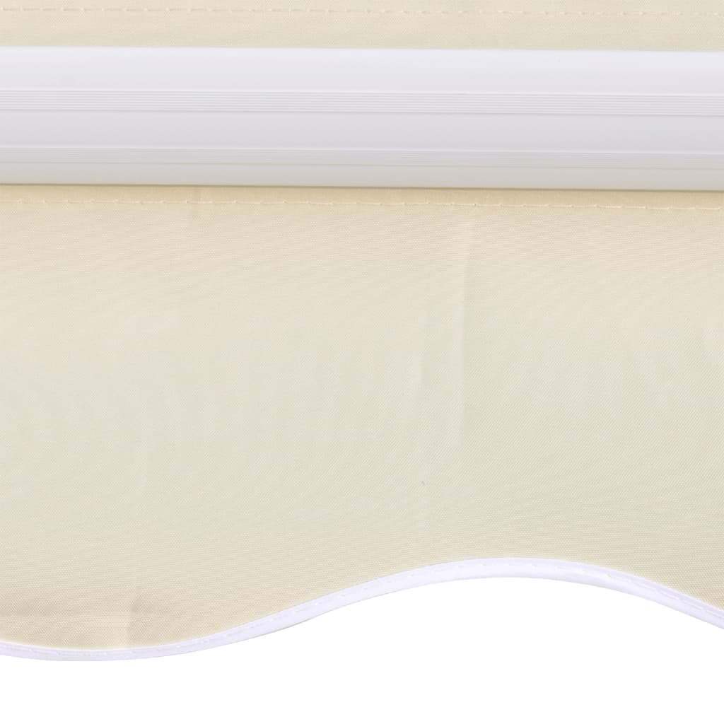 Tenda Parasole in Tela Crema 3 x 2,5 m (Telaio non Incluso)