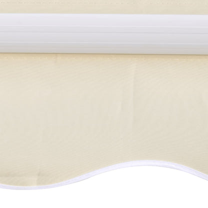Tenda Parasole in Tela Crema 3 x 2,5 m (Telaio non Incluso)