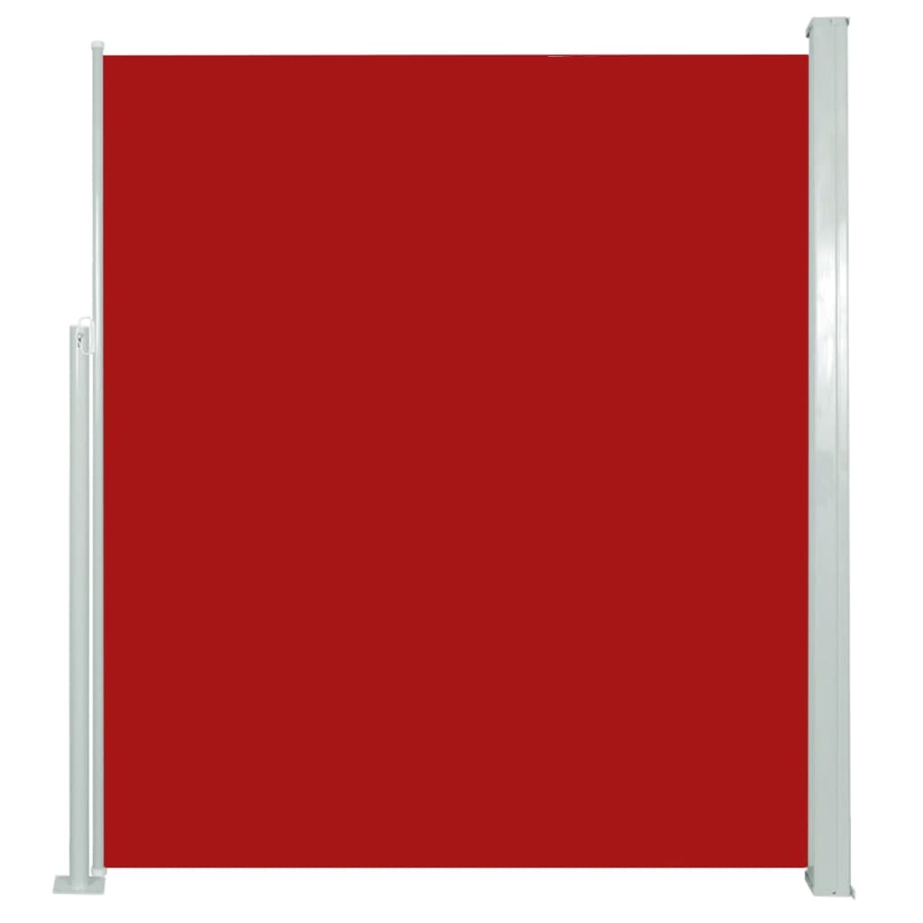 Tendalino Laterale per Patio Terrazzo 180 x 300 cm Rosso