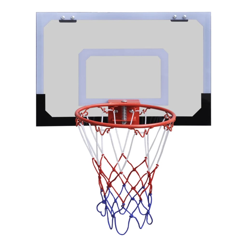 Set Canestro da Minibasket al Coperto con Palla e Pompa