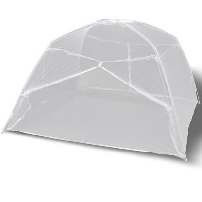 Zanzariera Mongolia con 2 Porte 200 x 120 x 130 cm Bianca