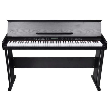 Pianoforte Classico Digitale Elettronico con 88 Tasti e Leggio