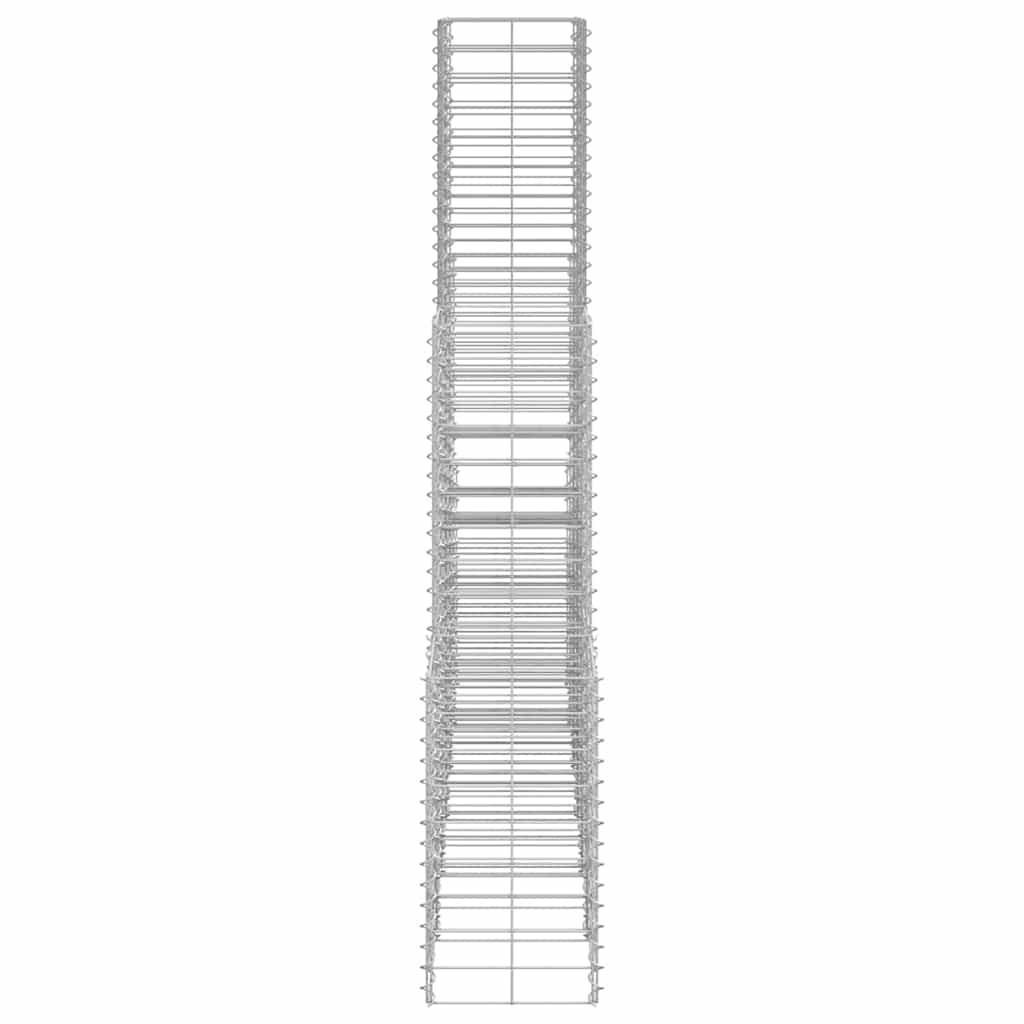 Set Gabbioni 6 pz in Filo Zincato