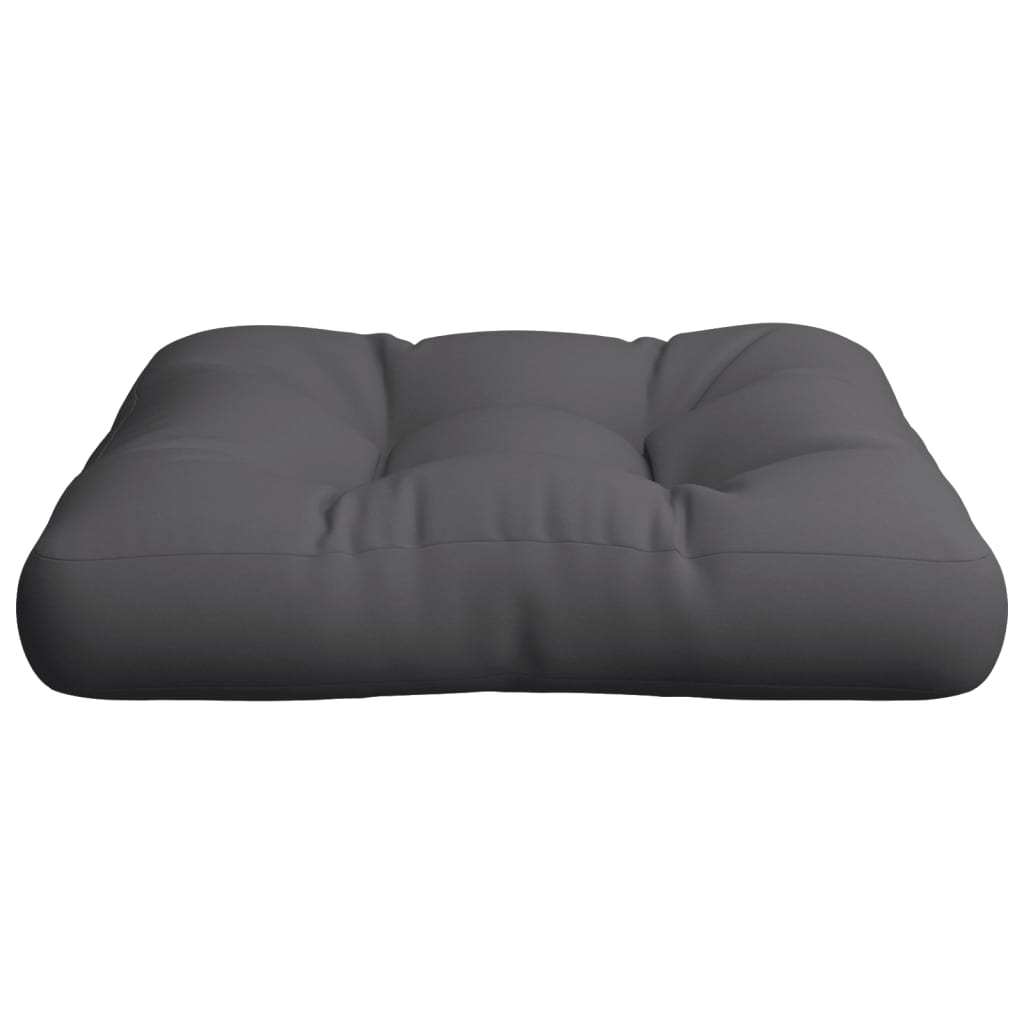 Cuscino per Pallet 60 x 60 x 12 cm Grigio in Tessuto