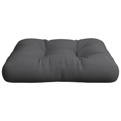 Cuscino per Pallet 60 x 60 x 12 cm Grigio in Tessuto