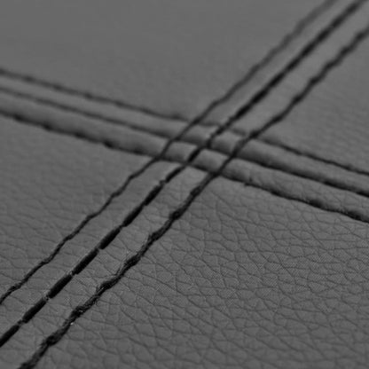 Panchina in Pelle Artificiale di Alta QualitÃ  Nera