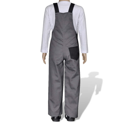 Pantaloni con Bavaglino Grigio 98 / 104