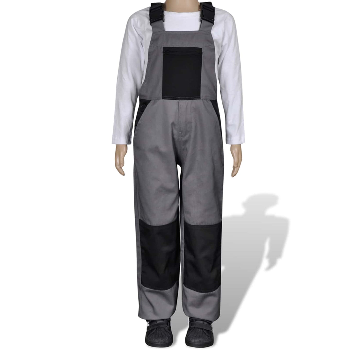 Pantaloni con Bavaglino Grigio 98 / 104