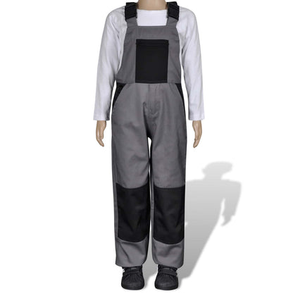 Pantaloni con Bavaglino Grigio 98 / 104