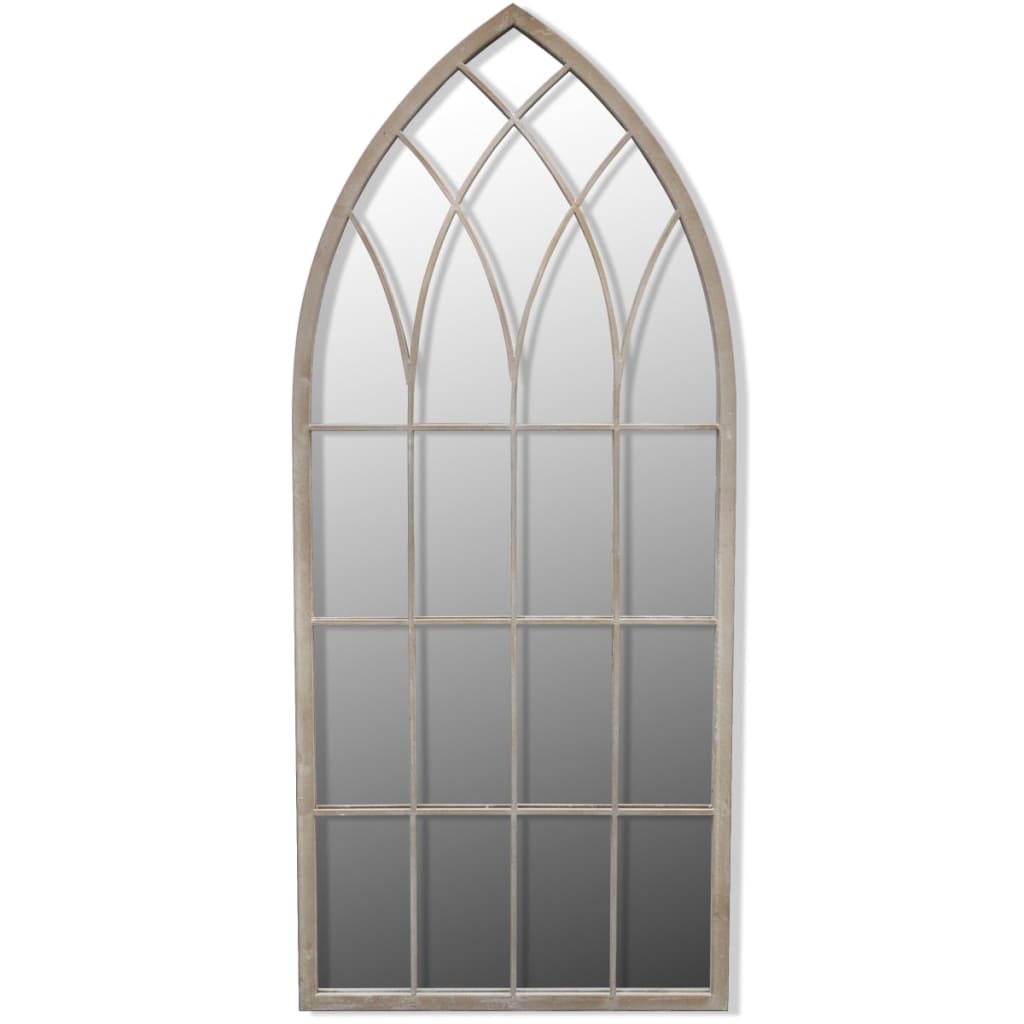 Specchio da Giardino Gotico con Arcata 50x115cm Interni Esterni