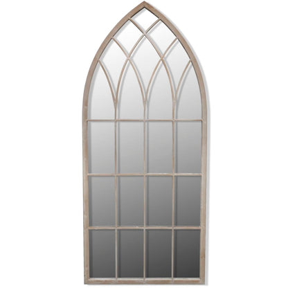 Specchio da Giardino Gotico con Arcata 50x115cm Interni Esterni