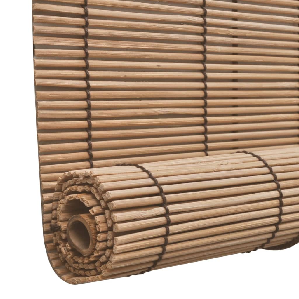Tende a Rullo in BambÃ¹ Marrone 120x220 cm